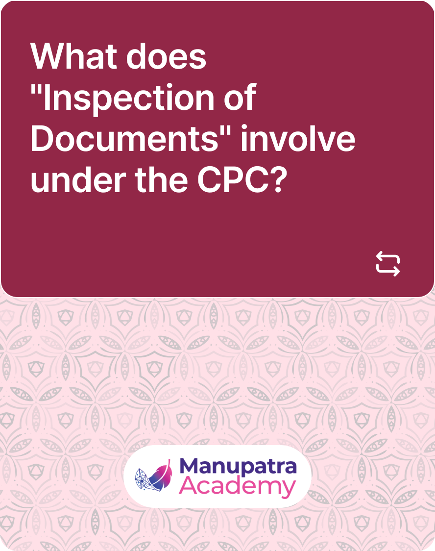 Parties to the Suit and Drafting of Plaint under CPC Flashcards ...