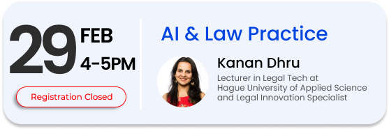 Webinar-AI & Law practice